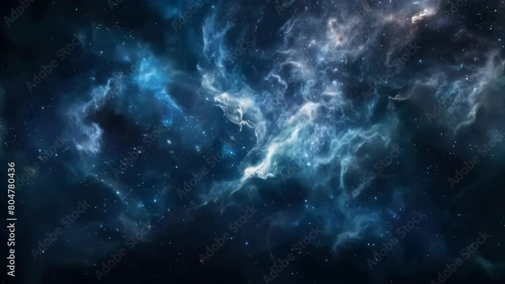 A blue sky with stars and clouds. The sky is filled with stars and clouds, and the colors are vibrant and bright A blue sky with stars and clouds. The sky is filled with stars and clouds, and the colors are vibrant and bright