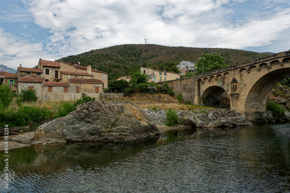 Frankreich - Korsika - Morosaglia - Fluss Asco