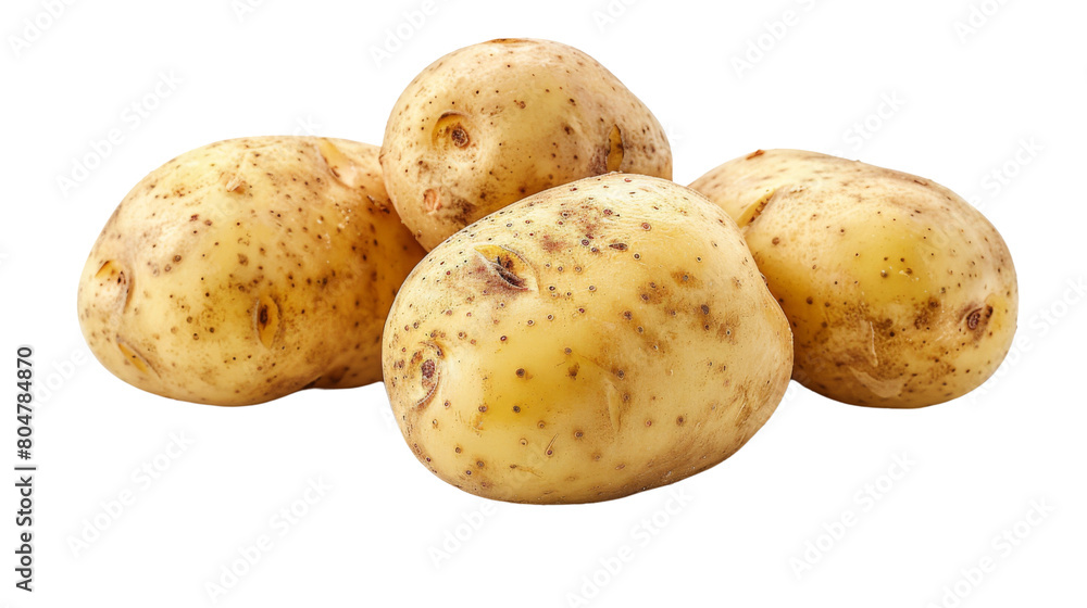Potato isolated on white background, png Potato isolated on white background, png