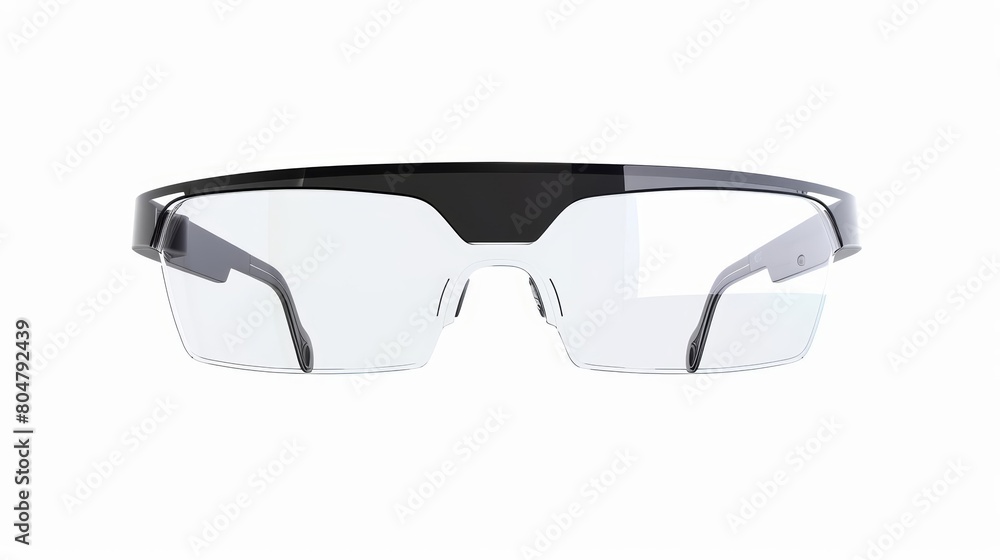This design presents a hitech pair of glasses This design presents a hitech pair of glasses