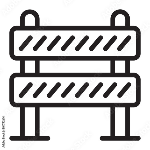 barrier line icon