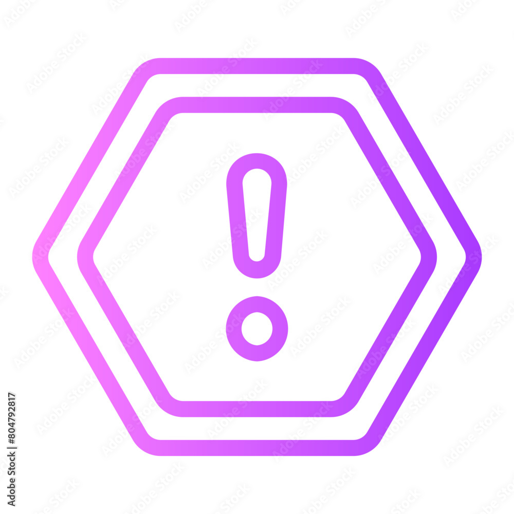 alert gradient icon alert gradient icon