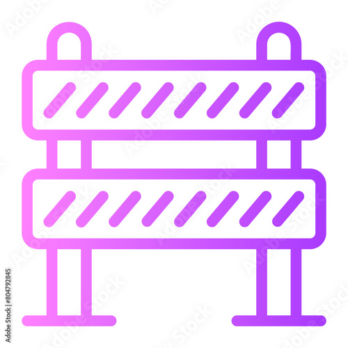 barrier gradient icon