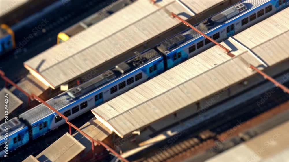 Melbourne Australia Flinders Train Station Tilt-Shift Timelapse Melbourne Australia Flinders Train Station Tilt-Shift Timelapse