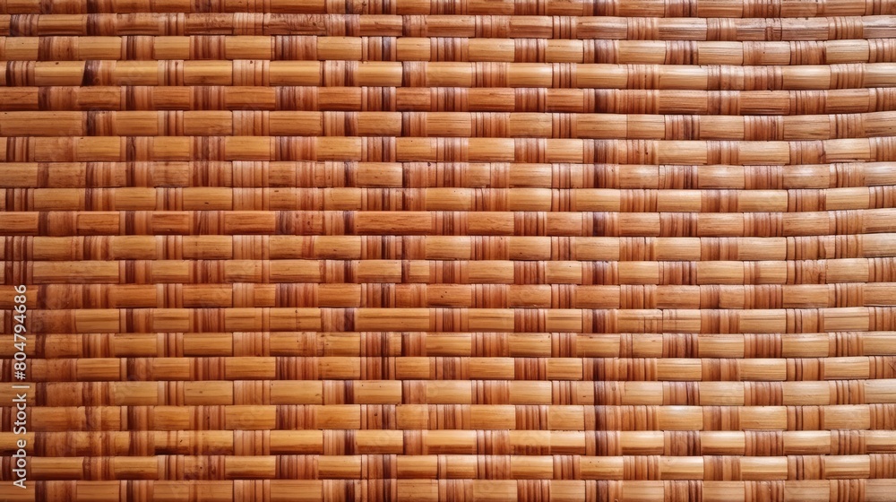 Brown bamboo weave texture, a nature background with handicraft charm. Ai Generated. Brown bamboo weave texture, a nature background with handicraft charm. Ai Generated.