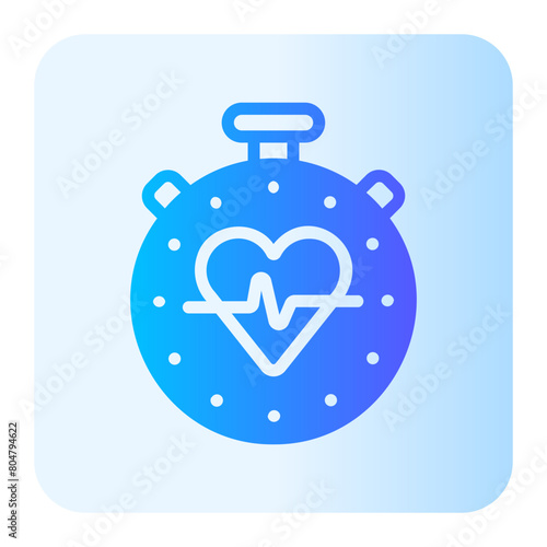time gradient icon