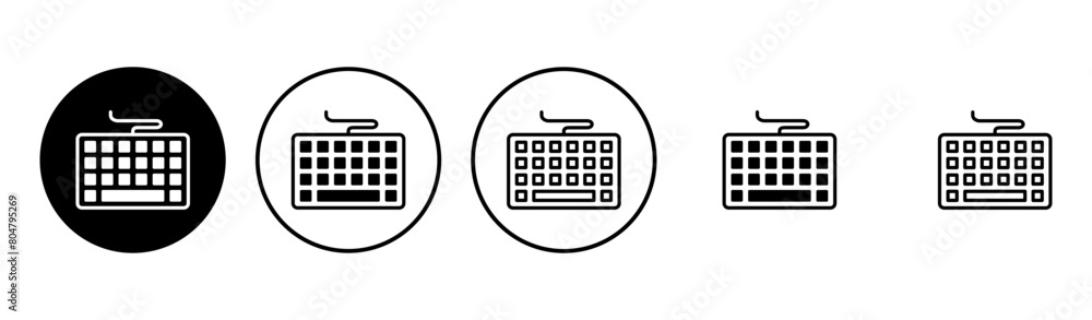 Keyboard icon set. keyboard vector symbol Keyboard icon set. keyboard vector symbol