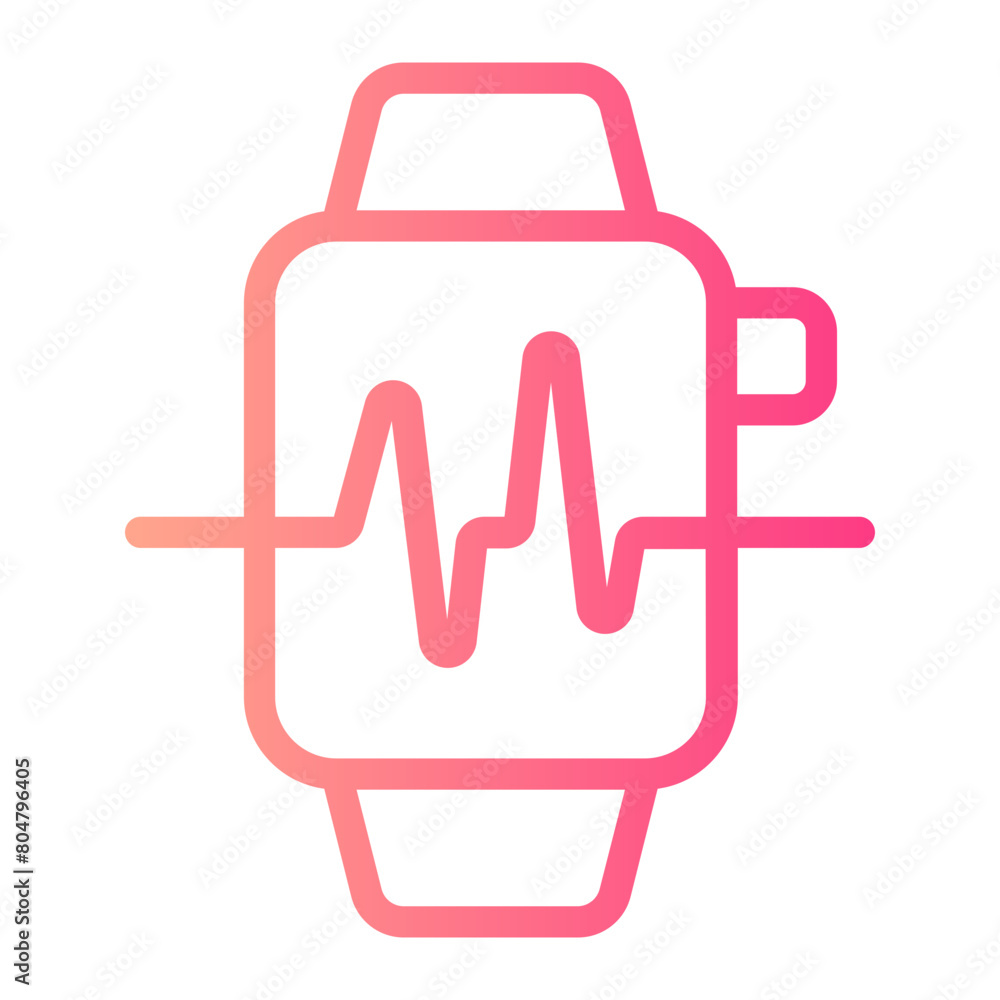 Obraz premium tracker gradient icon