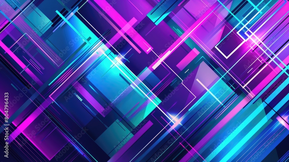Immerse in the vibrant glow of a neon abstract texture background featuring mesmerizing geometric lines, Ai Generated. Immerse in the vibrant glow of a neon abstract texture background featuring mesmerizing geometric lines, Ai Generated.