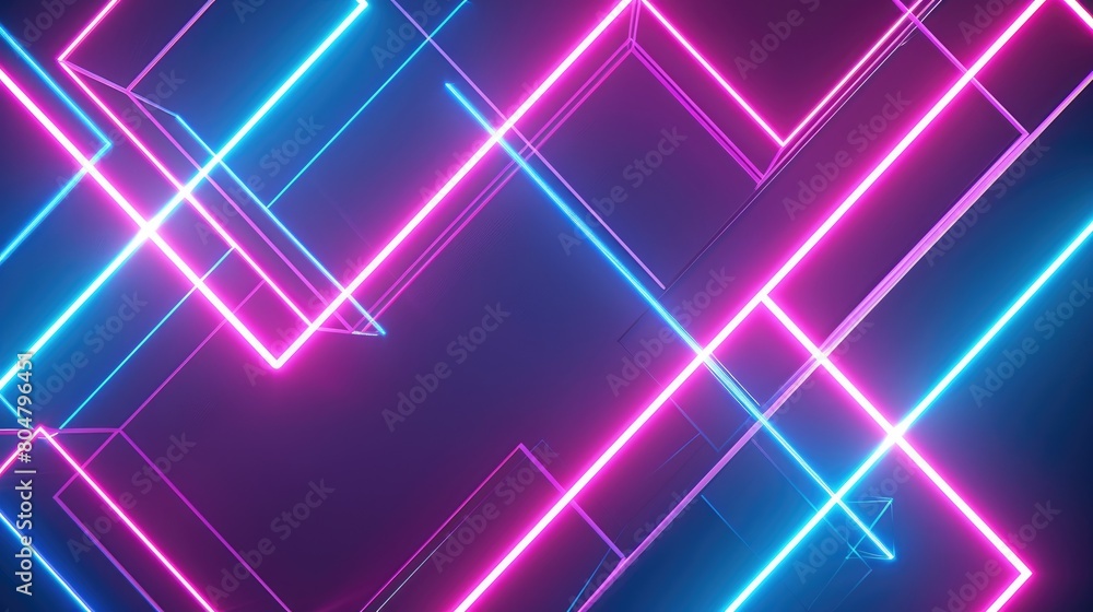 Immerse in the vibrant glow of a neon abstract texture background featuring mesmerizing geometric lines, Ai Generated. Immerse in the vibrant glow of a neon abstract texture background featuring mesmerizing geometric lines, Ai Generated.