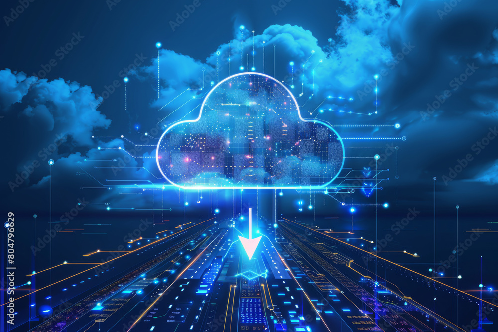 Data cloud solutions and cloud computing integrated on CPU & circuit board hardware. Data transfers coming out of processor. Data cloud solutions and cloud computing integrated on CPU & circuit board hardware. Data transfers coming out of processor.