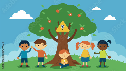 Children are often cautioned not to play near the Misinformation Tree as its leaves can be tempting to pick up and spread leading to trouble and.