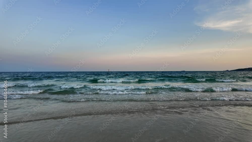 Beautiful seashore at dusk koh samet island. Beautiful seashore at dusk koh samet island.
