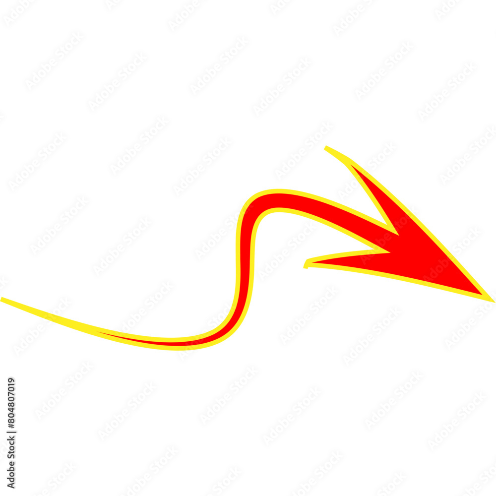 Attractive And Decorative Pointing Arrow Attractive And Decorative Pointing Arrow