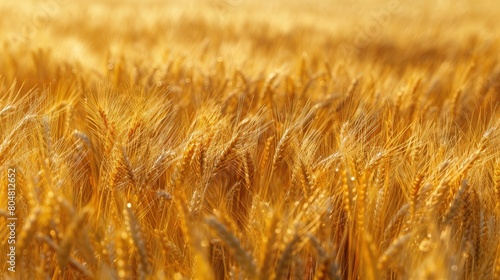 A vast expanse of golden barley stretched as far as the eye could see