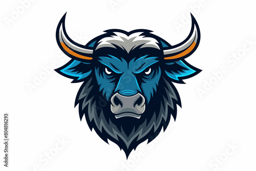 yak head logo vector illustration