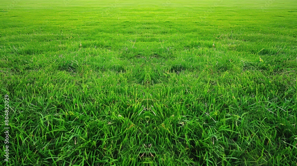 Lush green meadow background, sunny weather Lush green meadow background, sunny weather