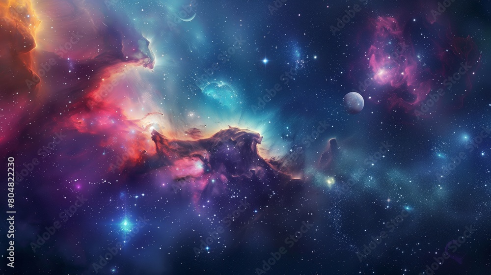 Nebula background
