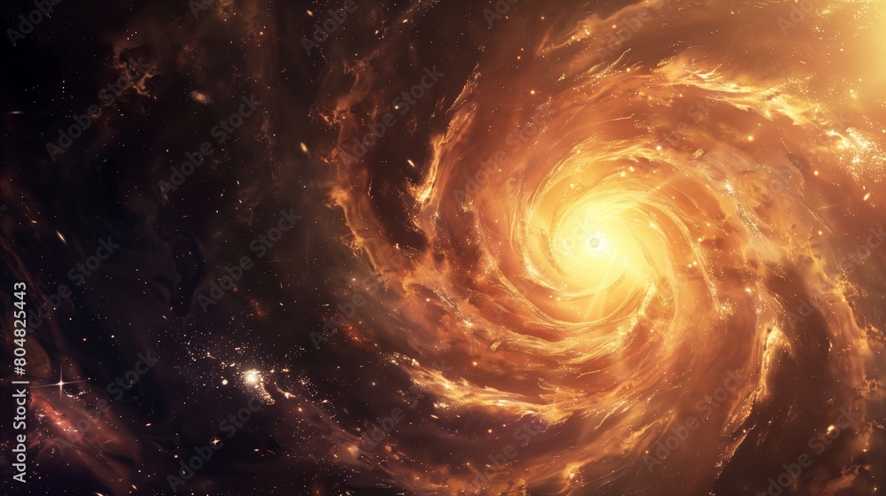 Obraz premium Spiral Galaxy Background