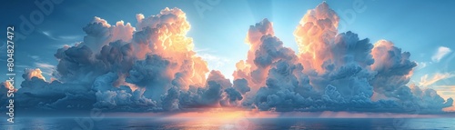 Cloud patterns makeup cloud formation background cloud watching guide text photo