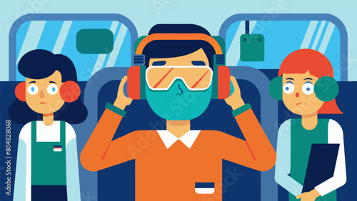At the top level the passengers were instructed to put on safety goggles and earplugs preparing for the extreme and exaggerated reactions that were to.
