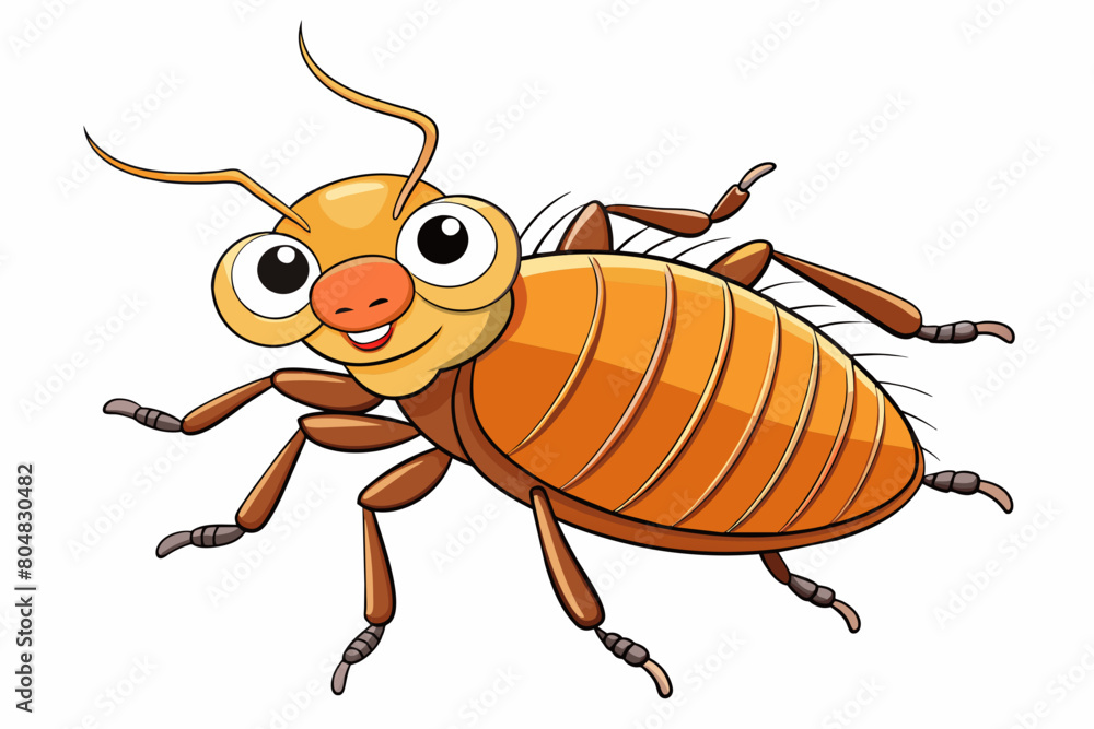 flea beetle cartoon vector illustration flea beetle cartoon vector illustration
