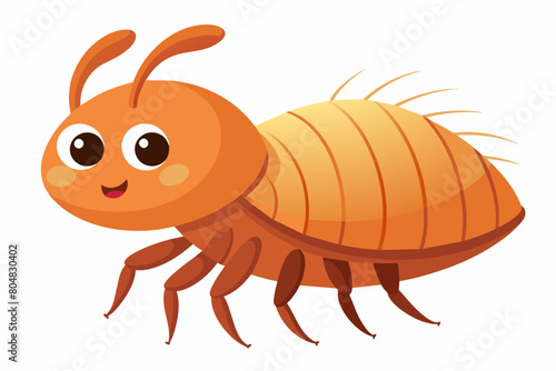 flea beetle cartoon vector illustration