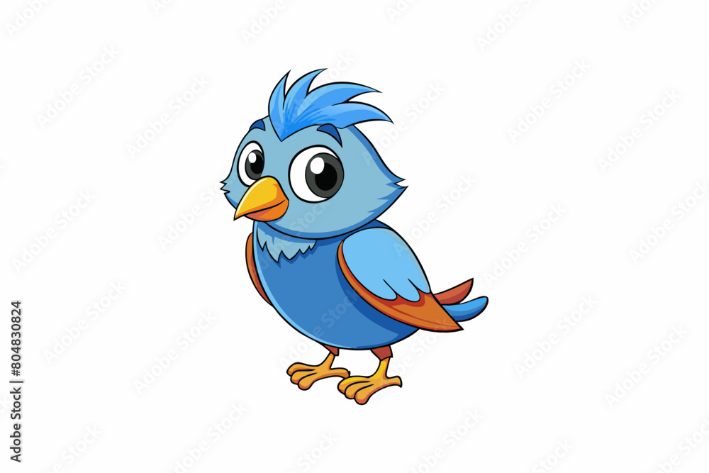 finch bird cartoon vector illustration finch bird cartoon vector illustration