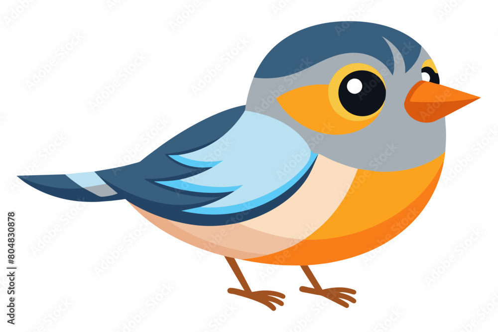 finch bird cartoon vector illustration finch bird cartoon vector illustration