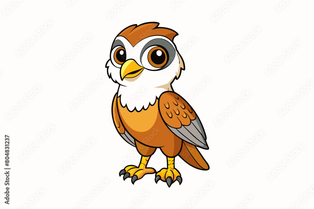 falconet cartoon vector illustration falconet cartoon vector illustration