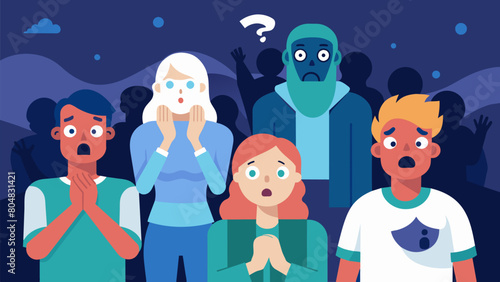 Spectators watching in disbelief as the athletes recite ghost stories and paranormal encounters that have supposedly occurred during past sporting.