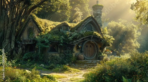 Fairy Tale Cottage in Lush Greenery 