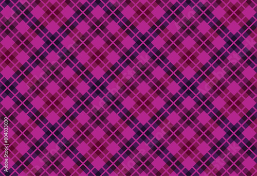 Seamless checkered vector pattern. Seamless checkered vector pattern. Coarse vintage Purple plaid fabric texture. Abstract geometric background. Tablecloth for picnic Texture...