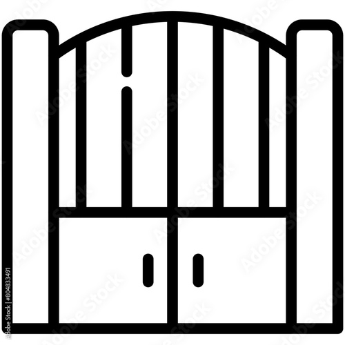 fence line icon