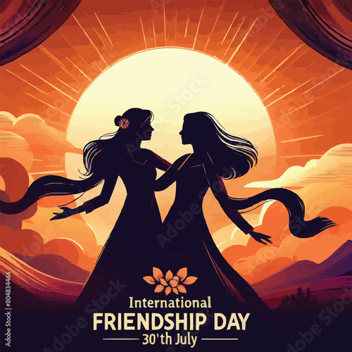 International friendship day on 30th july 