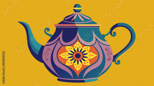 While digging through a bin of random household items I came across a beautiful intricately designed teapot that was reminiscent of soing you would. photo