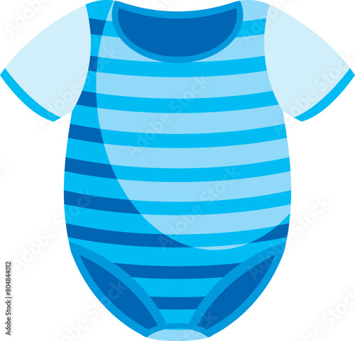 gender reveal blue bodysuit
