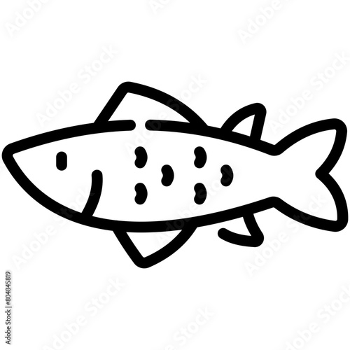 fish line icon