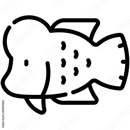 fish line icon