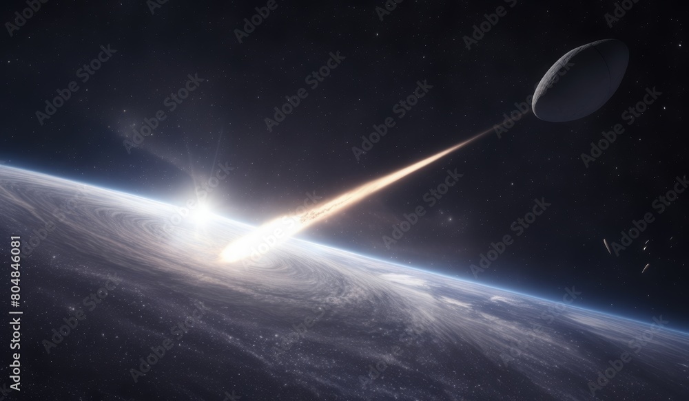 Obraz premium space galaxy background or space galaxy wallpaper