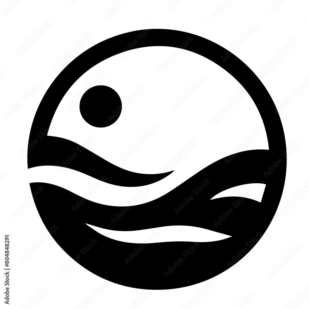 Obraz premium circle wave 3