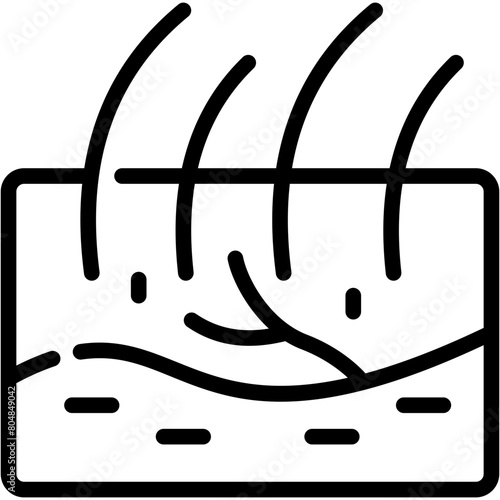 skin line icon