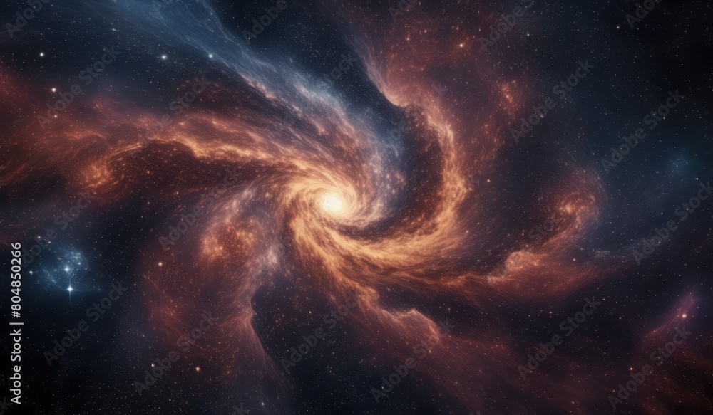 Obraz premium space galaxy in space