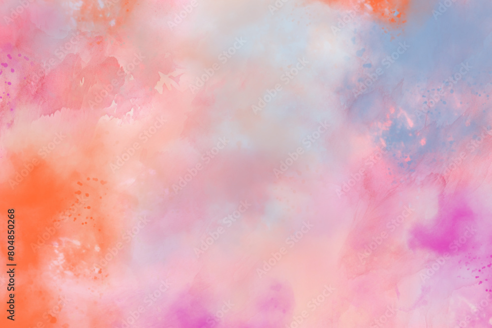 Obraz premium Abstract pastel colors watercolor background. Watercolor background. Abstract watercolor cloud texture. Oil painting background.