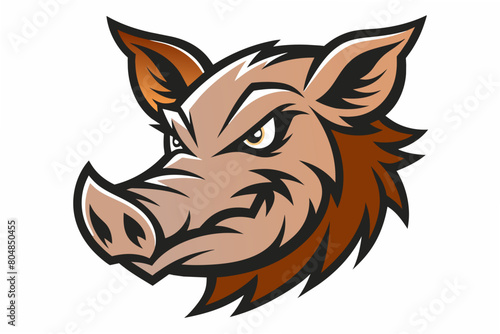 boar head logo vector illustration