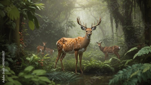 deer in the forest © Zahra