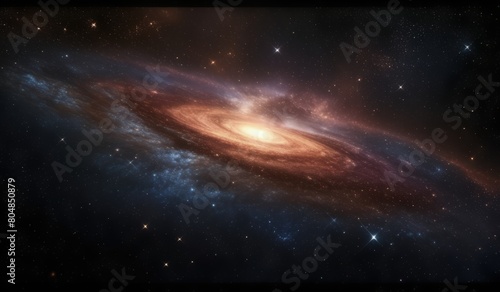 space galaxy in space