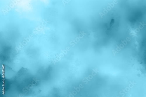 Abstract blue color watercolor background. Watercolor background. Abstract watercolor cloud texture. Oil painting background.
