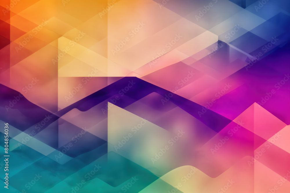 Fototapeta premium abstract colorful geometric background