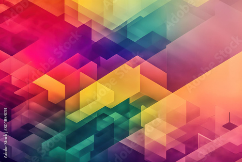 abstract colorful geometric background